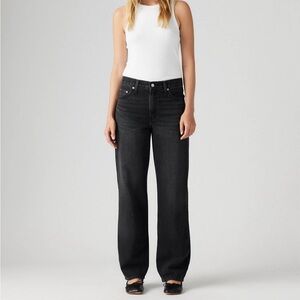 Levi’s Baggy Dad Black Jeans